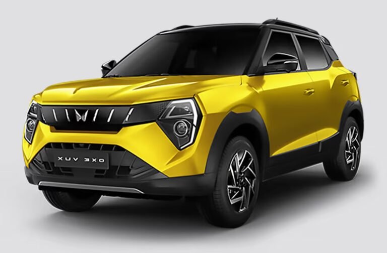 Mahindra XUV 3XO Front Left Side View