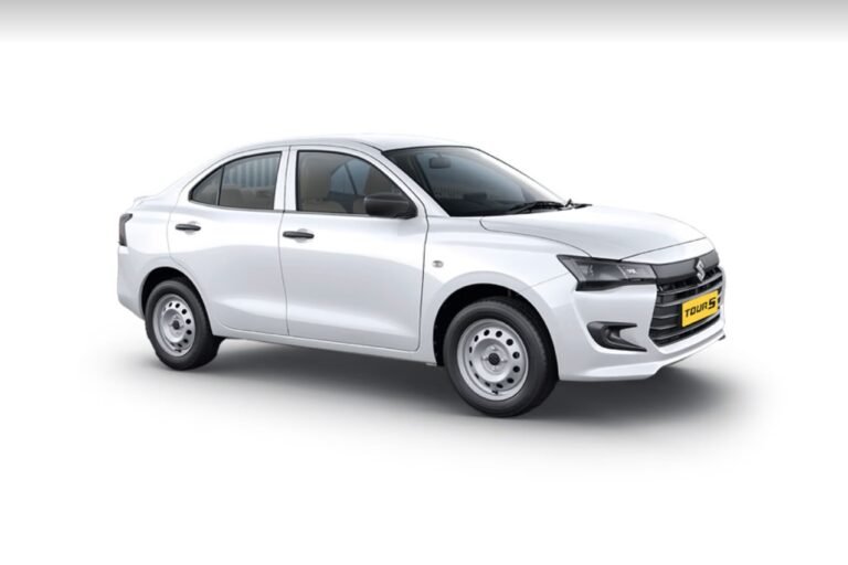 Maruti Suzuki Dzire Tour S Arctic White Colour Image