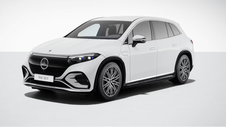 Mercedes-Benz EQS SUV Left Front Three Quarter Image