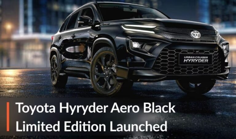 Hyryder Aero Black Edition